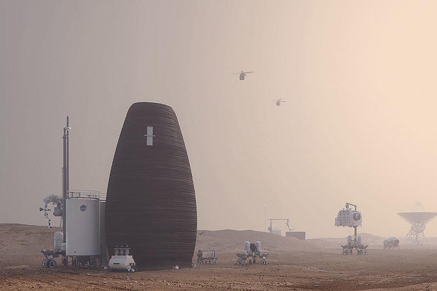 AI SpaceFactory MARSHA Mars Habitat